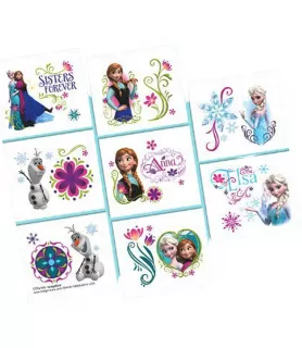 Frozen Temporary Tattoos (1 sheet)