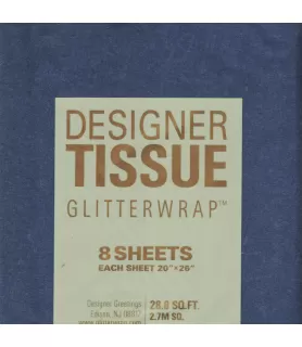 Designer Tissue Paper 'Royal Blue' (8 sheets)
