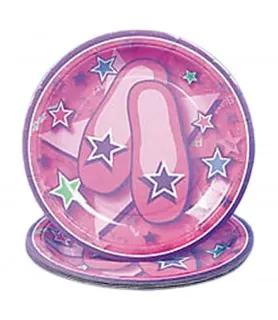 Ballerina Dancer Small Paper Plates (8ct)