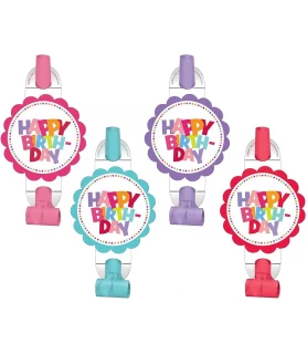Happy Birthday 'Birthday Girl' Blowouts (8ct)