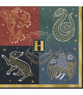 Harry Potter 'Hogwarts United' Small Napkins (16ct)