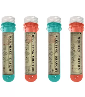 Harry Potter 'Hogwarts United' Ooze Potion Bottles/Favors (4ct)