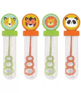 Jungle Party 'Get Wild' Bubble Tubes / Favors (4ct)