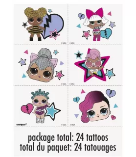 LOL Surprise! 'Friends' Temporary Tattoos (4sheets)