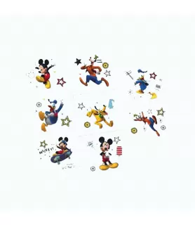 Mickey Mouse 'On the Go' Temporary Tattoos (1 sheet)
