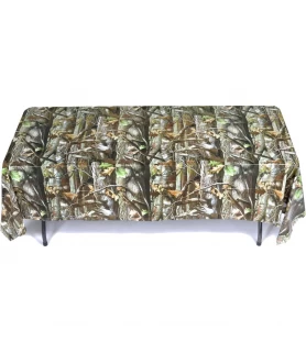Hunting and Fishing 'Next Camo' Plastic Tablecover (1ct)