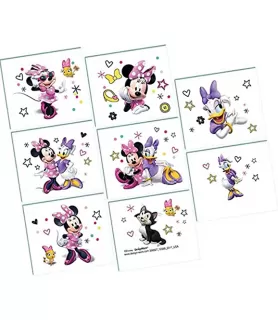 Minnie Mouse 'Happy Helpers' Temporary Tattoos (1 sheet)