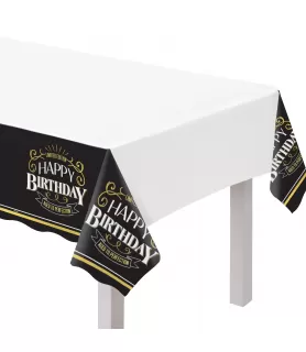 Over the Hill 'Better With Age' Plastic Tablecover (1ct)