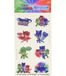 PJ Masks Temporary Tattoos (1 sheet)