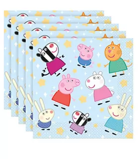 Peppa Pig And Friends Lunch Napkins (16ct)