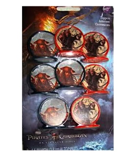 Pirates of the Caribbean Cupcake Toppers (8ct)