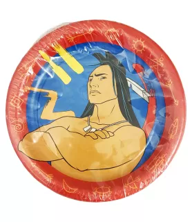 Pocahontas 'Kocoum' Vintage Small Paper Plates (8ct)