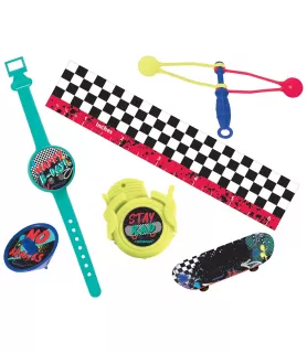 Skater Party Mega Mix Party Favor Pack (48pcs)