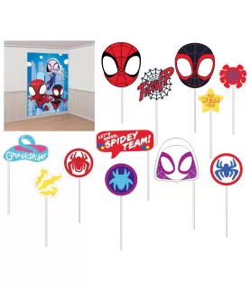 Spidey & His Amazing Friends Scene Setter w/ Props (1kit)