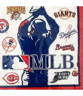 MLB Batter Up! Small Napkins (16ct)