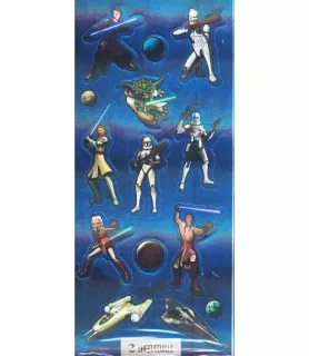 Star Wars Foil Stickers (2 sheet)