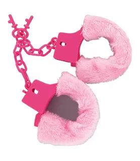 Bachelorette 'Bride to Be' Fuzzy Plastic Handcuffs (1pr)