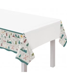 Happy Birthday 'Wilderness' Plastic Tablecover (1ct)