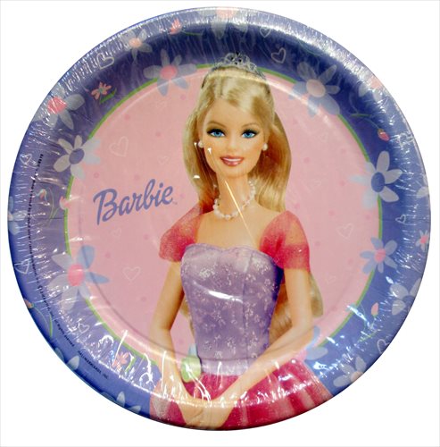 Barbie 'Celebration' Large Paper Plates (8ct)