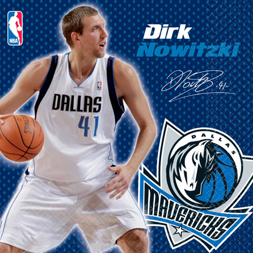 NBA Dallas  Mavericks Dirk Nowitzki Lunch Napkins 16ct 