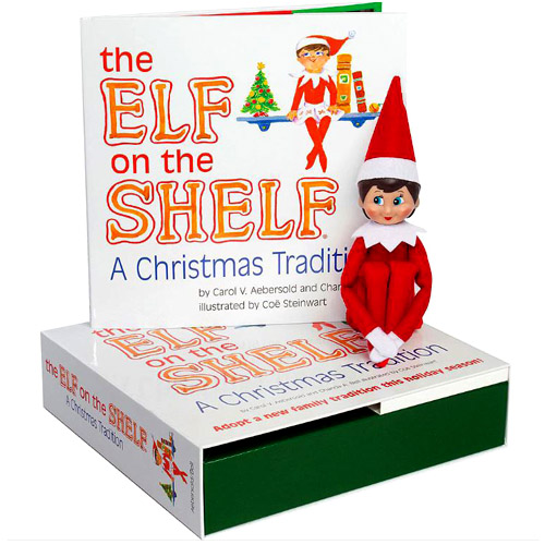 Christmas 'Elf on the Shelf' Girl Elf w/ Storybook (1ct)