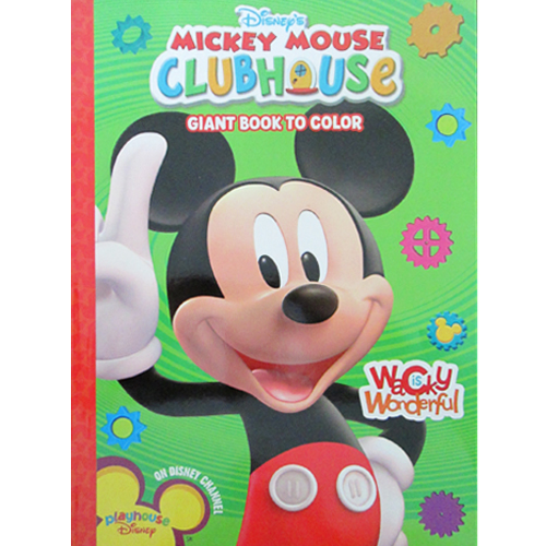 Mickey Mouse Clubhouse 'Wacky is Wonderful' Giant Coloring ...