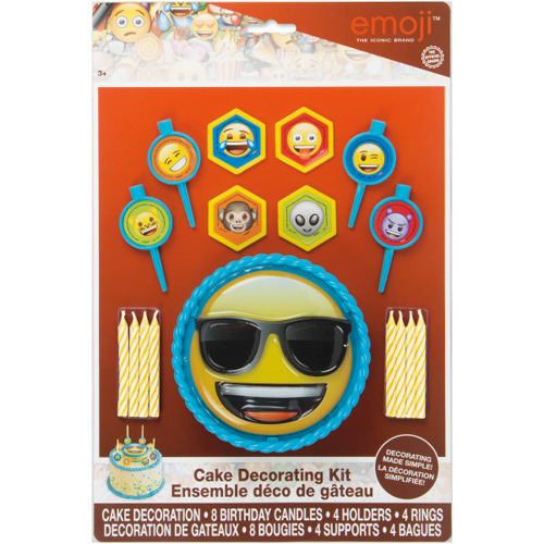 Emoji Cake Decorating Kit 17pc