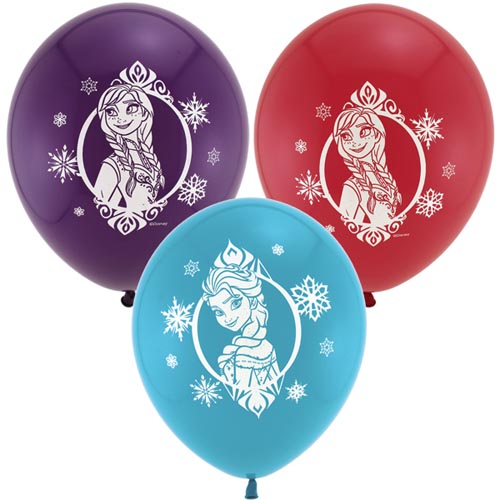 Frozen Latex Balloons (6ct)