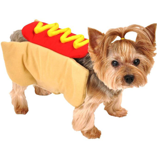 Halloween Hot Dog Pet Costume (XS/S)