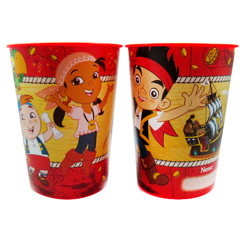 Jake & the Never Land Pirates 16oz Reusable Plastic Cups (2ct)