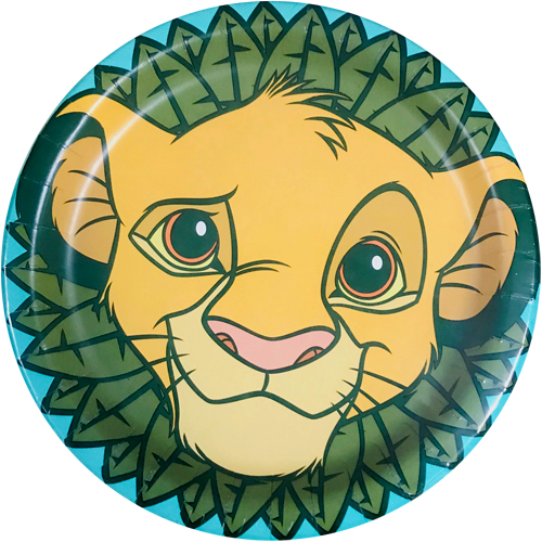 Lion King 'Simba and Nala' Large Paper Plates (8ct)