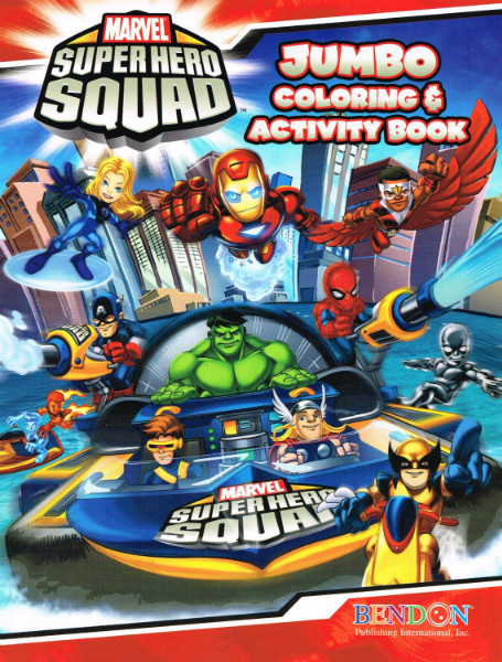 Marvel Super Hero Squad Jumbo Coloring & Activity Book (1ct)