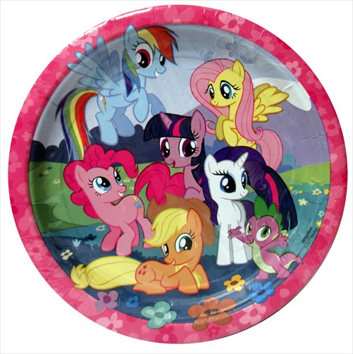 my little pony party plates