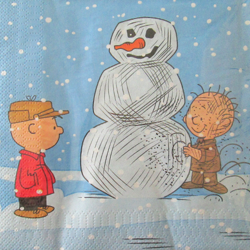 Peanuts Snoopy Christmas Lunch Napkins (16ct)