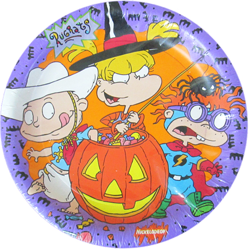 Rugrats Halloween Small Paper Plates (8ct)