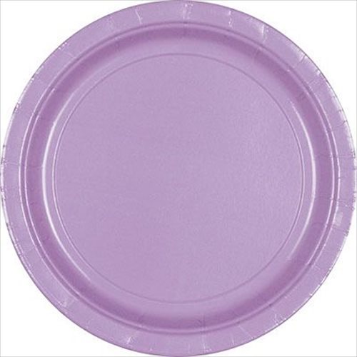 Purple lavender extra large paper plates 20ct 