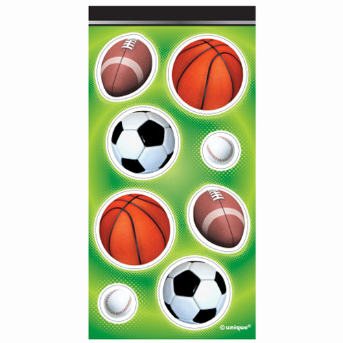Sports Fanatic Stickers (4 sheets)