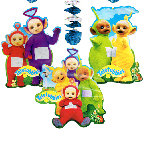 Teletubbies Dangling Cutouts (3ct)